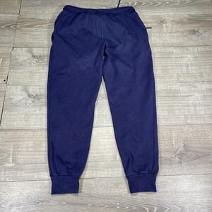 Fabletics Joggers Pants Men's Large Blue Athletic Tapered Fit Stretch Sweatpants